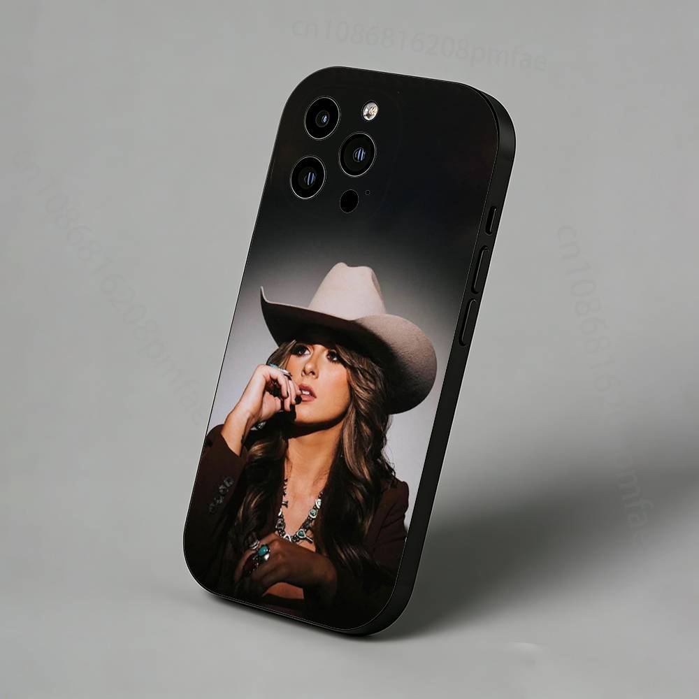 E-Ella L-Langley Singer iPhone Case For 17,16,15,14,13,12,11 Pro,Max,Plus,X,XS,XR,SE,Mini Back Protector Cover