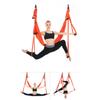Antigravitační letecká houpací síť s popruhem na jógu Inverzní cvičení Prémiová letecká houpačka na hedvábnou jógu Pilate pás Domácí fitness 250*150cm