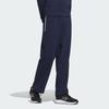Adidas M Verbiage Pt2 Letter Logo Print Elastic Waist Knitted Sports Pants Men Bottoms Navy-Blue JD1595