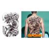 Water Transfer Printing Full Back Tattoo Sticker Buddha Pattern Full Back Temporary Tattoos  Unisex