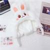Cartoon 20CM Plush Doll Headwear Plush Hat Cute Idol Doll Headwear  Toys Decor