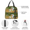 Puffin Rock und neue Freunde Isolierte Lunchtasche für Damen Kinder Tragbare Lebensmittelboxen Thermische Lunchbox Tragetasche