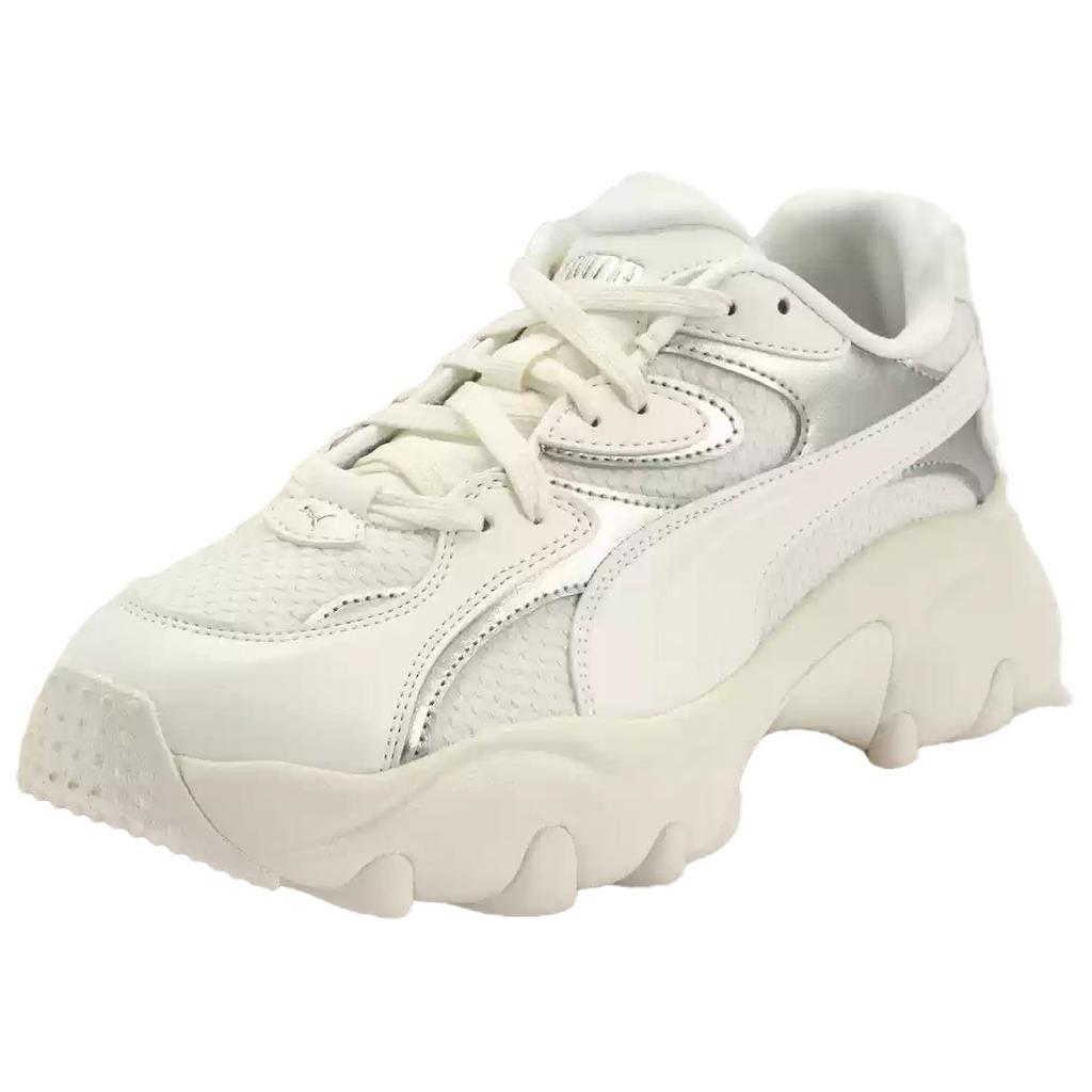 Puma  Pulsar Lite Shimmery Women Sneakers Cream Warm-White Silver 403720-01