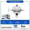 Compact Horizontal Air Pressure-Stabilizing Vacuum Tank for Automated Equipment