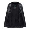 Autumn and Winter Sheep Leather Jacket Men's Business Casual High-end Temperament Fashionable Leather Jacket Jacket