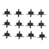 100Pcs 4L Pressure Compensating Drip Emitters Detachable Irrigation Dripper Nozzle for 4/7 Hose