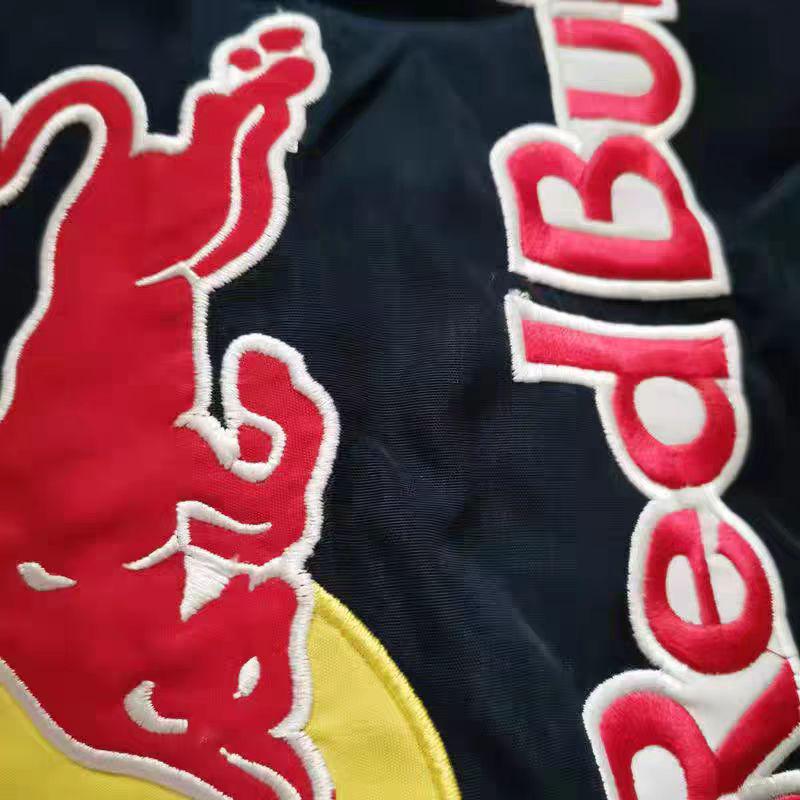 Red Bull Racing Bestickter F1 Renn-, Rad- und Motorradanzug, Lässig Langärmlig