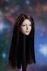 Голова резьба красивая голова скульптура фигурка голова с длинными волосами девушка резьба подходит 12 дюймов женская фигурка тело 1/6
