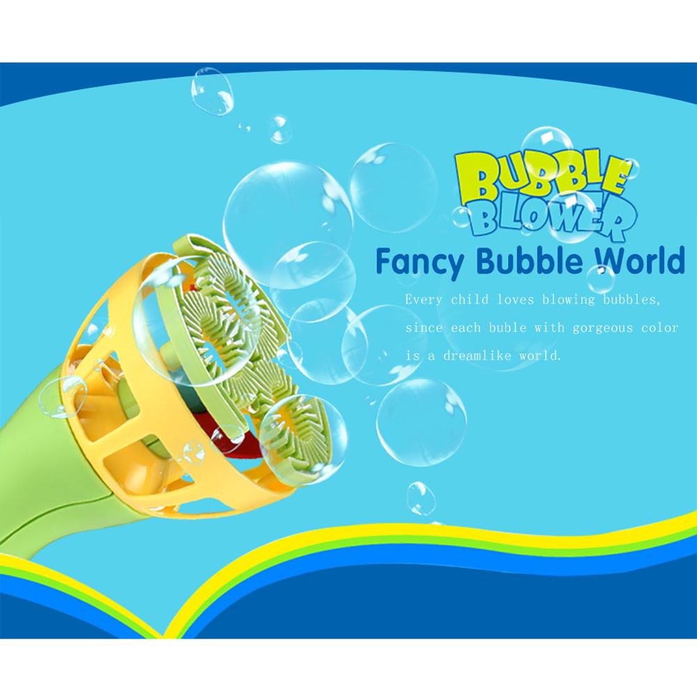 Electric Bubble Wands Machine Bubble Maker Automatic Blower Outdoor Toy for Kids