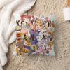 Miss Kobayashis Dragon Maid Cushion Cover Polyester Sofa Cushions Decorative Throw Pillows Home Decoration Pillowcover
