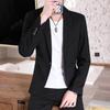 Erkek Blazer Moda İş Centilmen İngiliz Stili Boş Zaman Slim Düğün İş