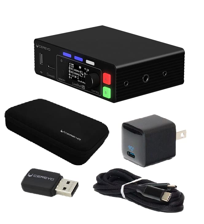 

Cerevo LiveShell W Live Distribution Equipment Switcher Encoder Full HD SD Recording W Accessory [Domestic Manufacturer] PC-less H.264 CDP-LS05A