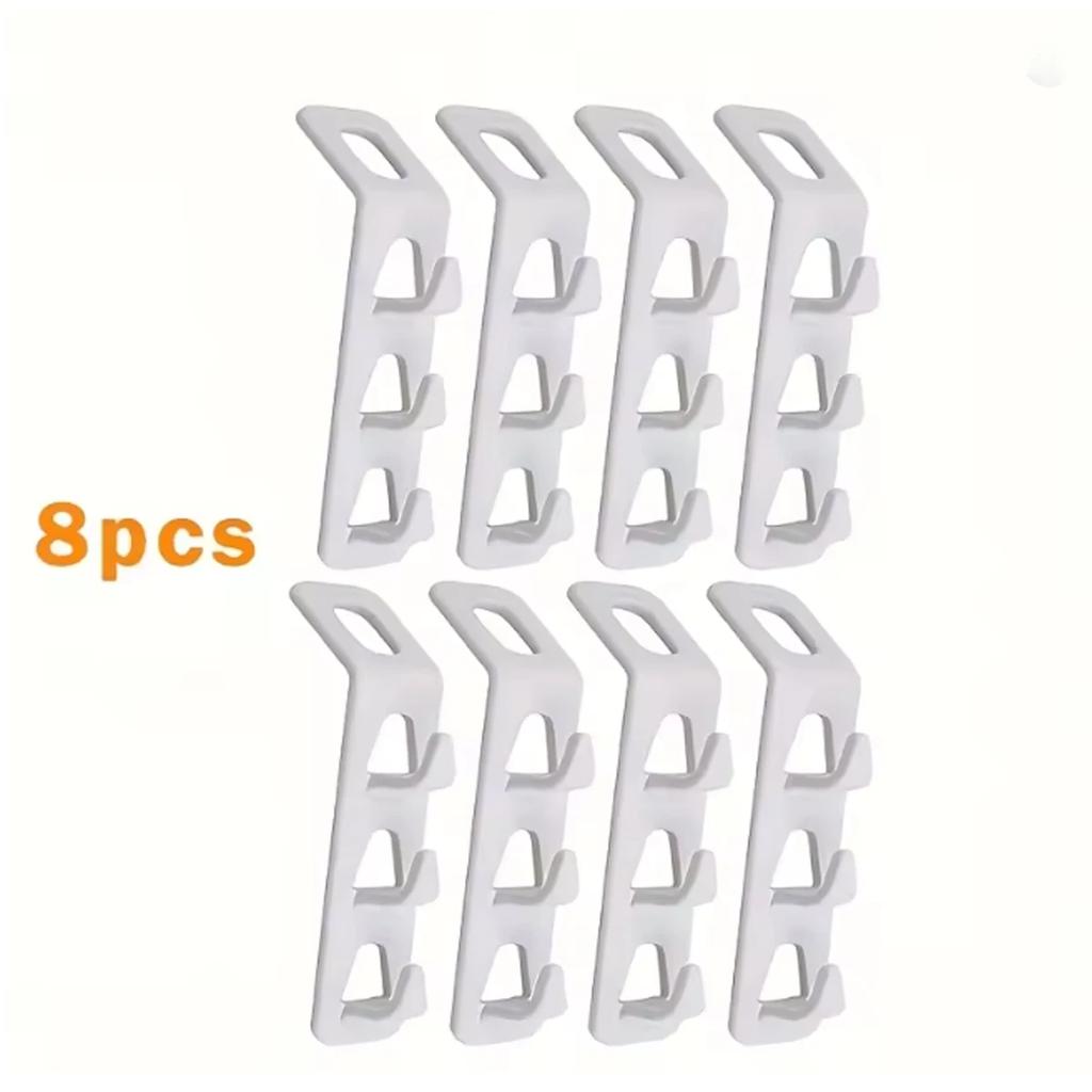Clothes Hanger Connector Multi-Layer Cascading Clothes Hanger Hooks for Home Multi-Function Closet Storage Rack