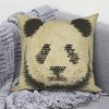 Cute Panda Print Decorative Cushion Cover Home Sofa Bed  Pillow