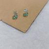Set da 6 orecchini a lobo con personalità, Orecchini a lobo Ragno Fiore Diamante Scintillante Stile Dolce e Cool, Temperamento Piccolo ed Esquisito