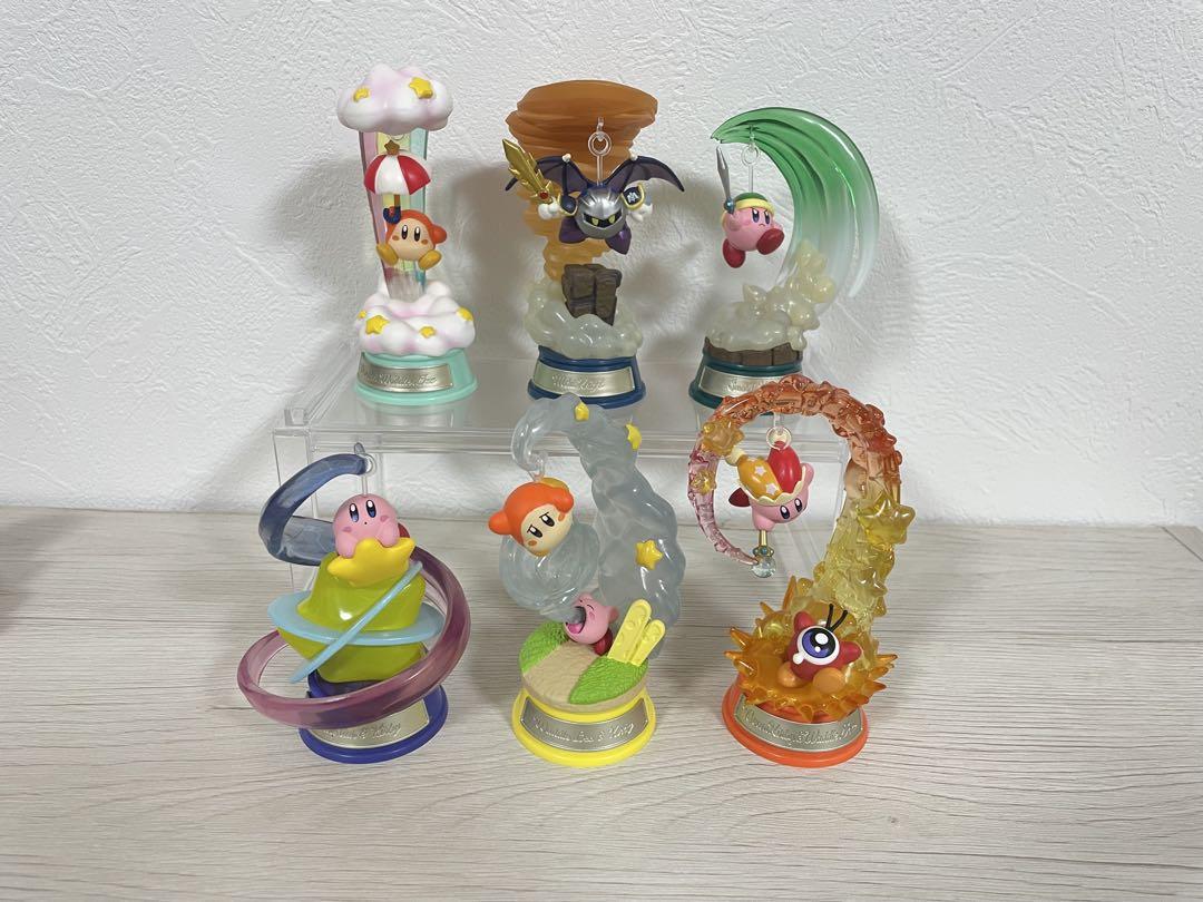 

[USED] Kirby of the Stars Re-Ment Swing Kirby Figures (6 types)