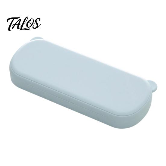 Astuccio con Scomparti, Custodia ad Alta Capacità con Scomparti, Colore Macaron, Custodia in Plastica per Cancelleria, Scatola Scolastica, Portapenne Portatile per Studenti