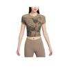 As W Nsw Nk Chll Knt Crp Rundhals Mode Sport Vielseitig Kurzarm T-Shirt Damen T-Shirt HV5001-214