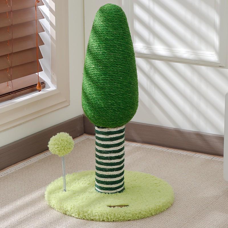 Kompaktowy transgraniczny drapak dla kota: Duże drzewko dla kota ze zintegrowanym legowiskiem, konstrukcja oszczędzająca miejsce, styl zagraniczny