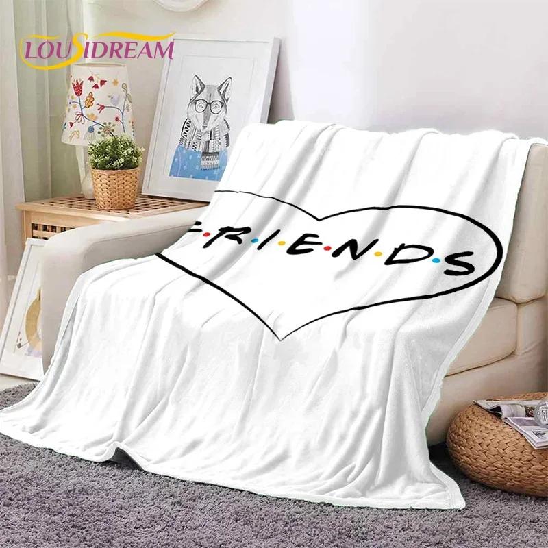 Latest Friends Classics TV 3D Soft Flannel Blankets,Throw Blanket Comfortable Blanket for Picnic Beds Sofa Home Bedroom Gift Kid