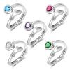 Zirkon Partnerringe Umarmendes Herz Design Romantisches Liebesgeschenk Set Für Ihn Und Sie Jubiläums Schmuck