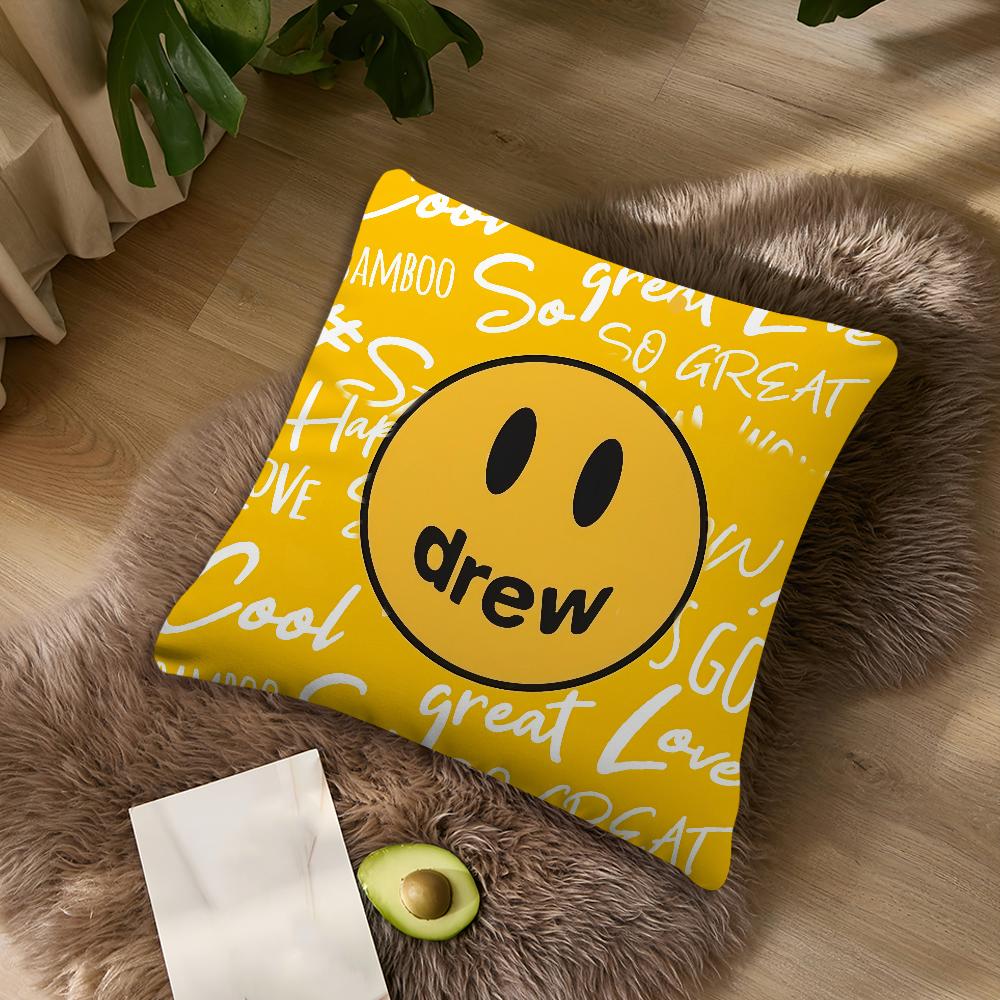 Fashion Brand Cool For Bedroom Car Coffee Shop Room Soft and Living Room D-Drew H-House Sofa Decorative Pillow Cover Case
