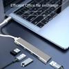 Doca de expansão USB3.0, doca de expansão HUB, divisor de computador multifuncional de um para quatro, expansor Typec