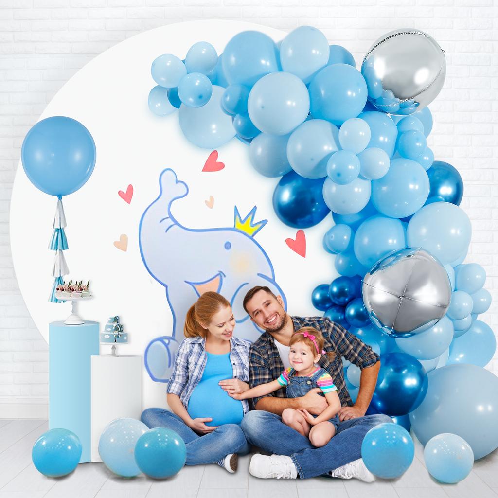 133Pcs Dark Teal Balloons Garland Arch Kits Wedding Birthday Party Decoration Baby Shower Valentines Day Decor Latex Baloon