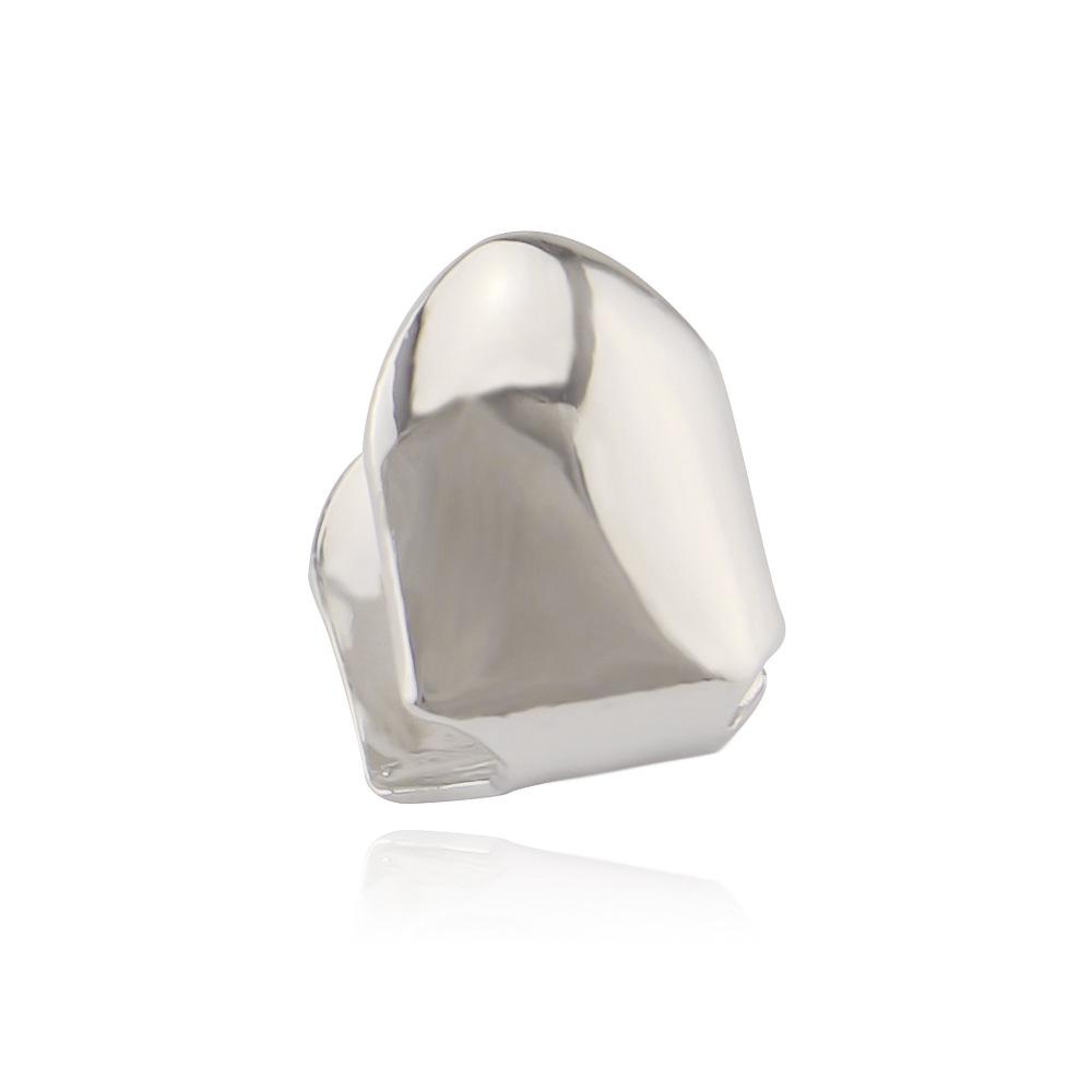 Gold-Plated Hip Hop Single Tooth Cap - Trendy Rapper Jewelry for Men