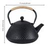 Enameled Cast-Iron Teapot Enamel Interior Textured Matte for