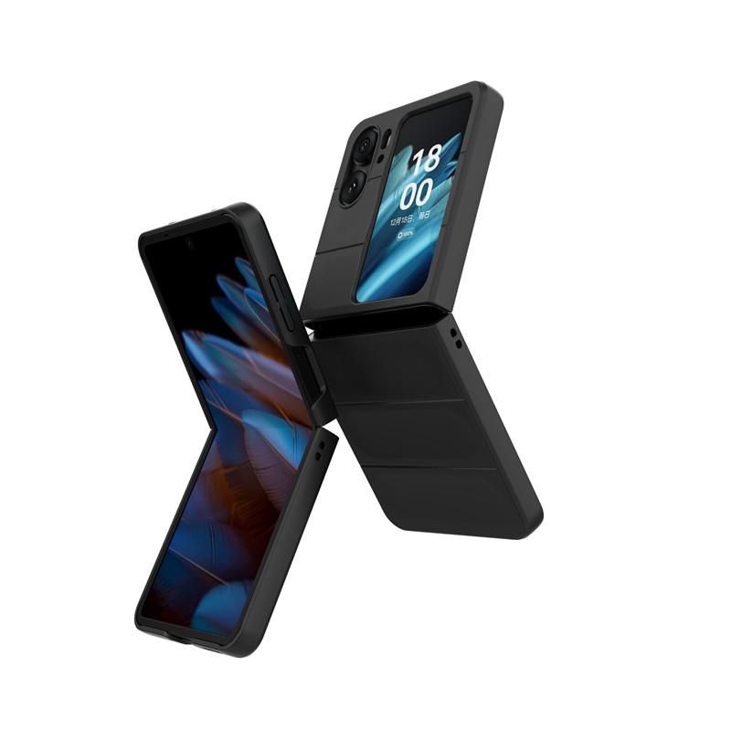 For OPPO Find N2 Flip Case OPPO Find N2 N3 Flip 5G Cover Luxury Matte PC Shockproof Protective Hard Back Cover OPPO Find N2 Flip