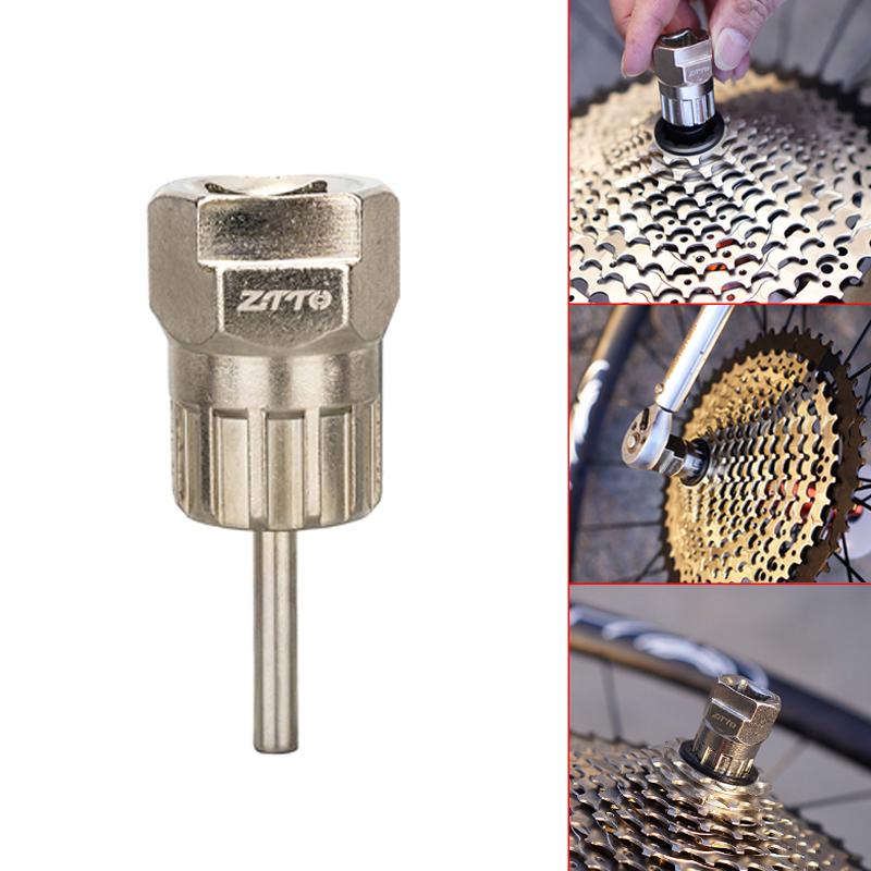 Fahrrad Kassetten Verschlussring Demontage Montage Werkzeug Rennrad Freilauf Ritzel Abzieher Steckschlüssel Reparatur Wartungswerkzeug