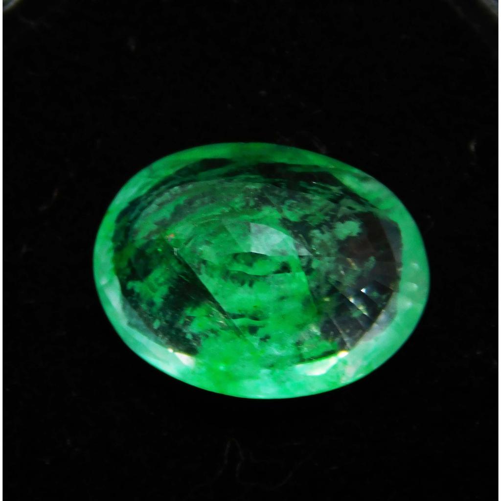 6 Carat Green Natural Colombian Emerald CERTIFIED Loose Gemstone Oval Cut A-3372