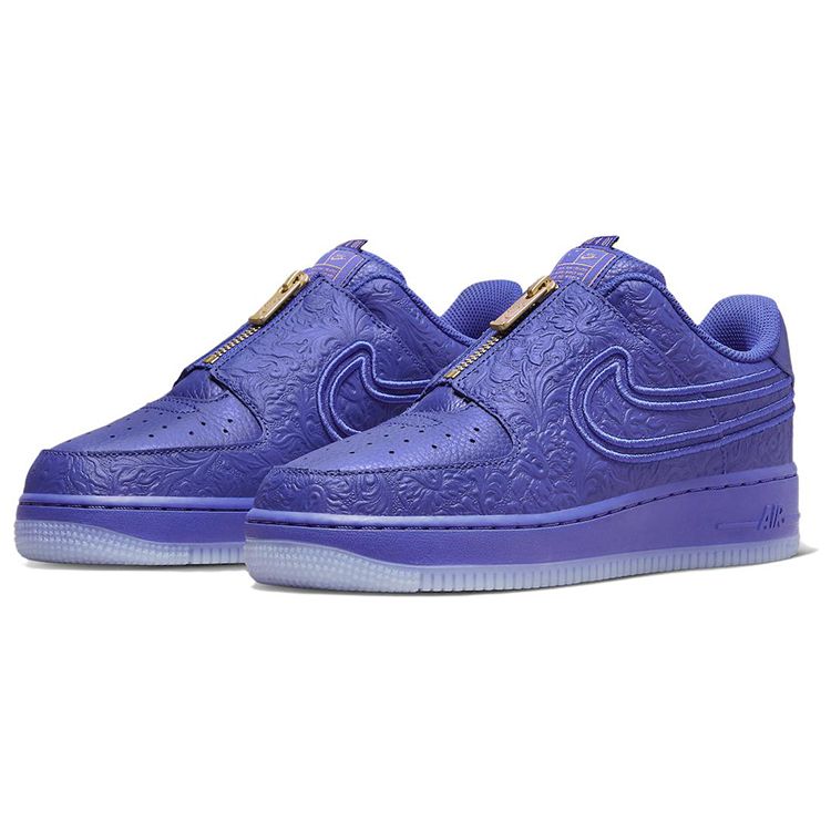 Serena Williams x Nike Air Force 1 Lapis Damen Sneaker Blau Metallic-Gold DR9842-400