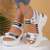 Fashion Trend Women Platform Wedge Sandals Light Casual Beach Sandals Summer Fashion New Comfortable Shoes for Women Zapatos De Mujer