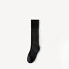 Female Autumn and Winter Thickened Plush Ring Warm Pure Color All Match Show Thin Leg Socks