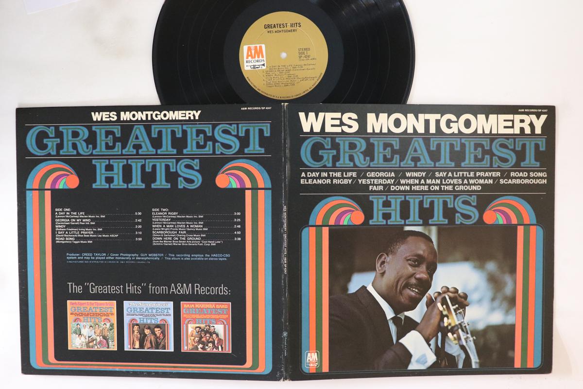 

LP Record WES MONTGOMERY - Greatest Hits SP4247 A&M Records 1970 US Jazz Used