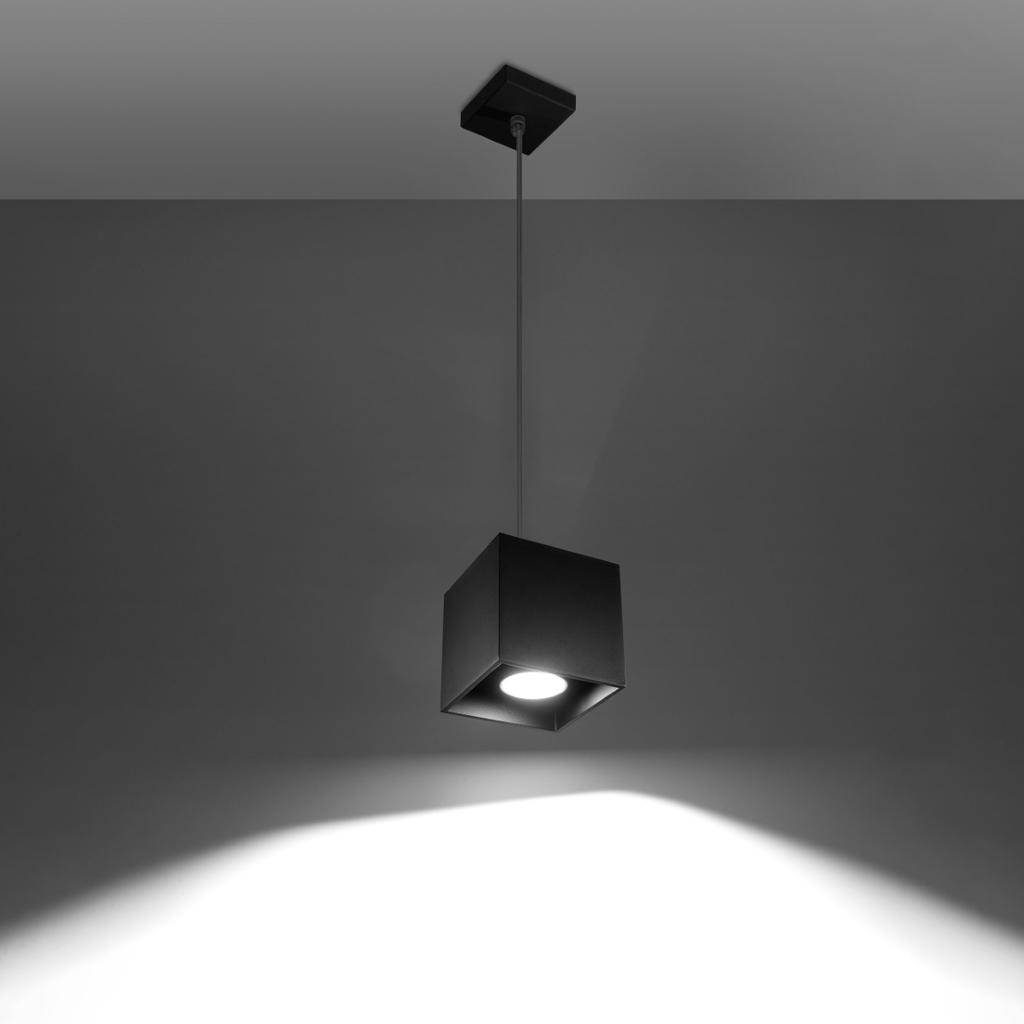 Lampa Wisząca Delta 1 Gu10 Czarny Alu Lumilo 00.106.60