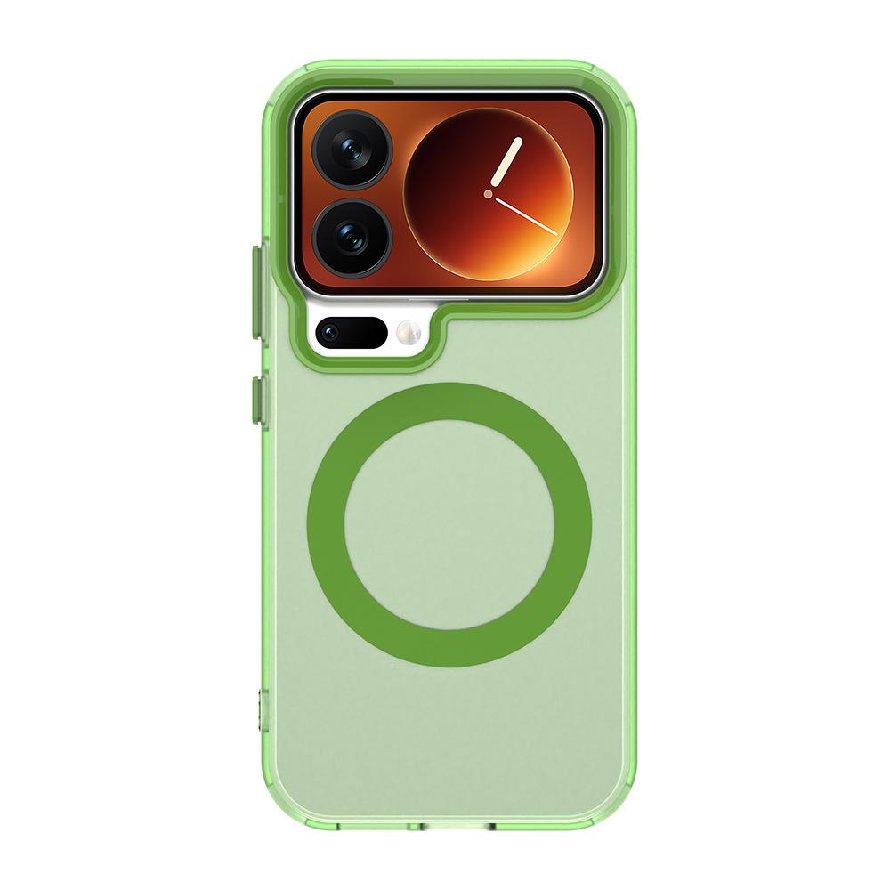 Applicable To Xiaomi 17ProMax Candy Magnetic Mobile Phone Case Xiaomi 15Pro Matte Xiaomi 14TPro Protective Case