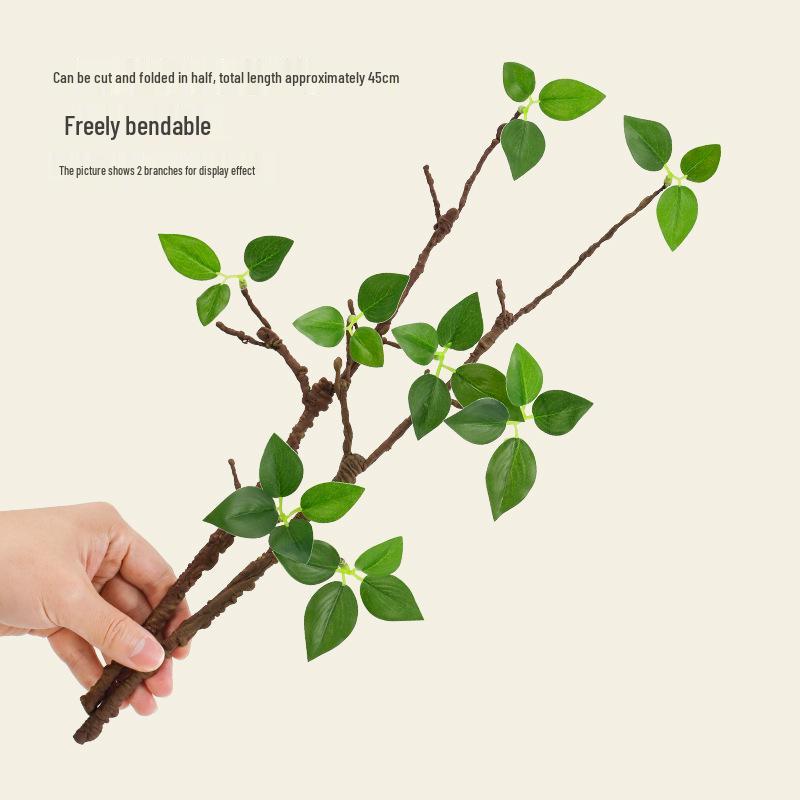 Green Artificial Hanging Plants & Flowers for Living Room, Dining Table, and Hotel Display