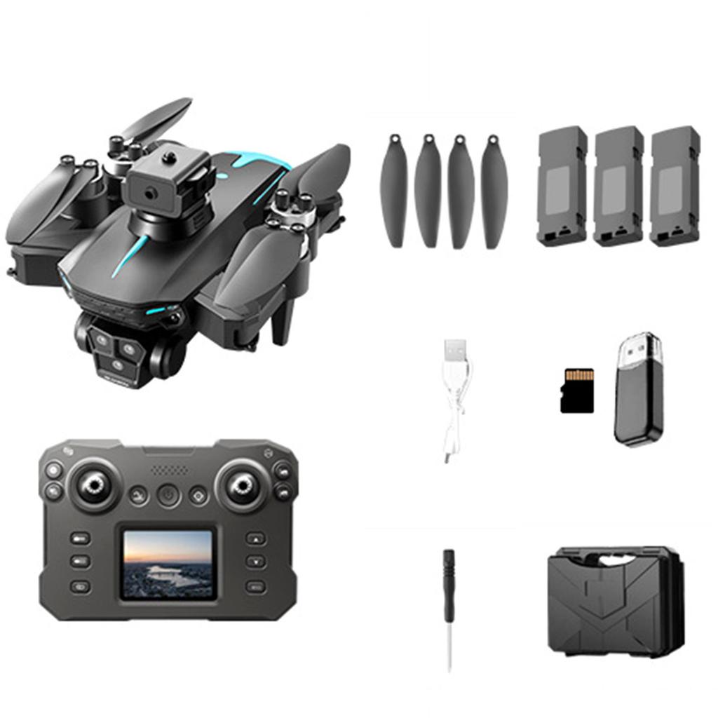 Mini-Drone With Screen Remote Control Optical Flows Hovering Brushless RC-Drone For Outdoor Travel