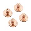 4Pcs Earring Backs Replacements Hypoallergenic Secure Earstud Backs Locking Durable Earring Stopper for Droopy Ears