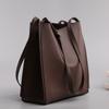Petote Bag, Retro Shoulder Bag, Fashionable Large-capacity Crossbody Bag, Simple Commuting Bucket Bag for Women