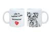 Schnauzer - Cup with a Dog, Cup with a Photo, Personalized Gift from the Brand