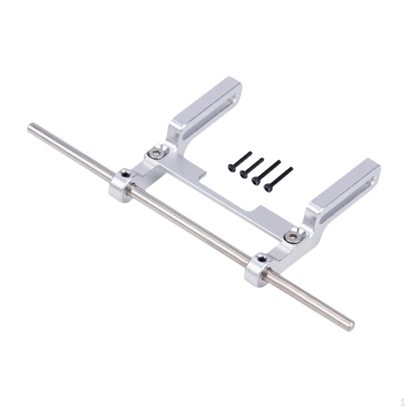 

1/18 Scale Front for TRX-4M Remote Control Cars Easy Assembly Parts срібний