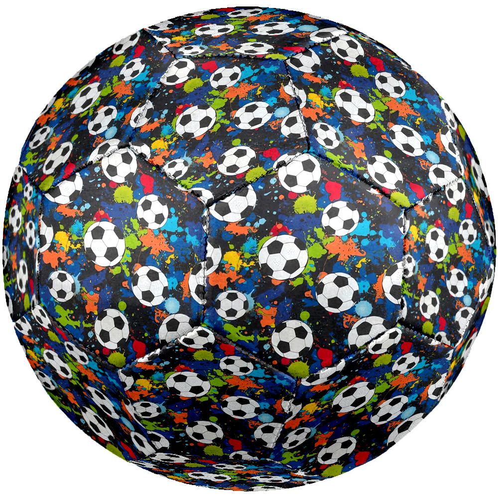 Pallone da Calcio Tema Calcio Taglia 5, Adatto Sia per Partite Indoor che Outdoor, un Regalo Adatto a Tutti.