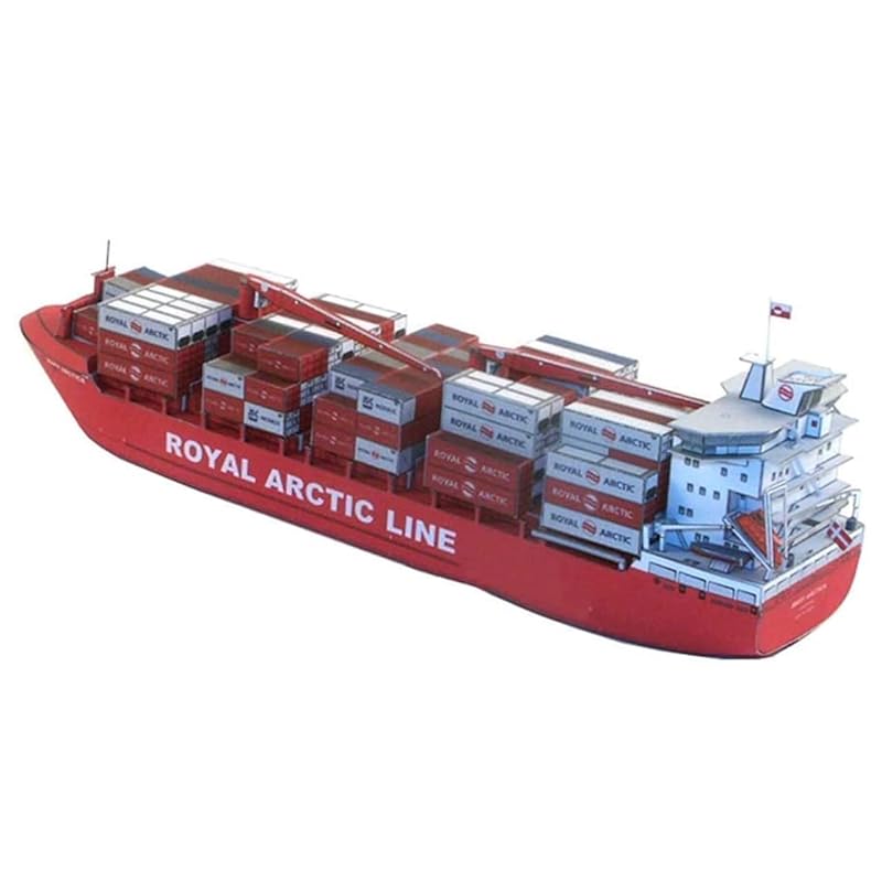 

3D assembly model paper craft boat 1/400 scale (Mary Arctica)