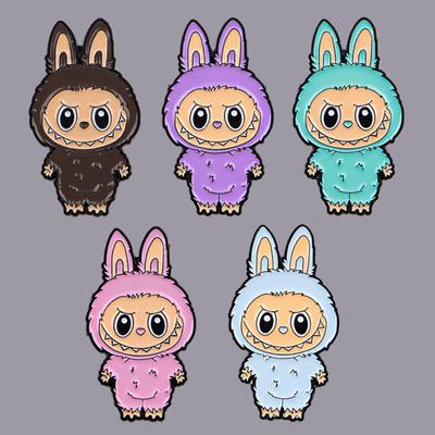 Adorable Elf Mystery Blind Box Vintage Enamel Pin Brooches Woman Men Backpack Accessories Bags Badge Lapel Jewelry Kids Gift