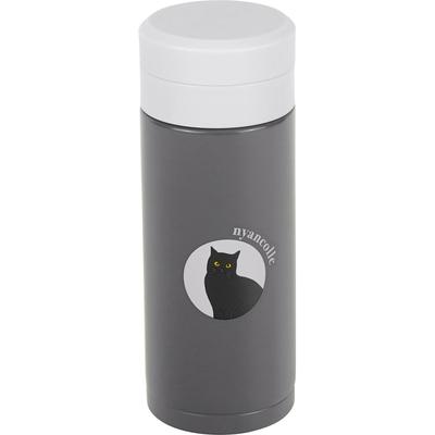 Wahei Phrases Wasserbecher Vakuumisolierte Flasche, Flasche, 200ml, Leise, Warm, Kalt, Flasche, Katze, Katze, Katze, RH-1660