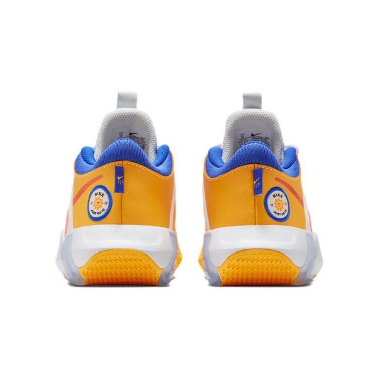 Nike Air Zoom Crossover GS Sail Royal Orange Kinder Turnschuhe Weiß Königsblau Niederländisch-Orange FD4638-181